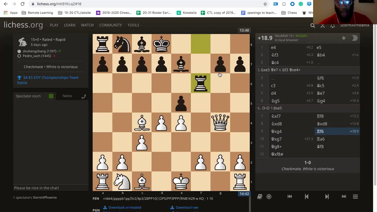 K 1 Final Chess Video YouTube