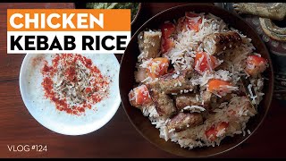 SUPER DELICIOUS  KEBAB RICE  |  5-Minutes Recipe with Leftover Rice  | E-124