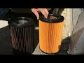 MAZDA MPV LVLW, Exchange Air Filter. エアーフィルターの交換方法