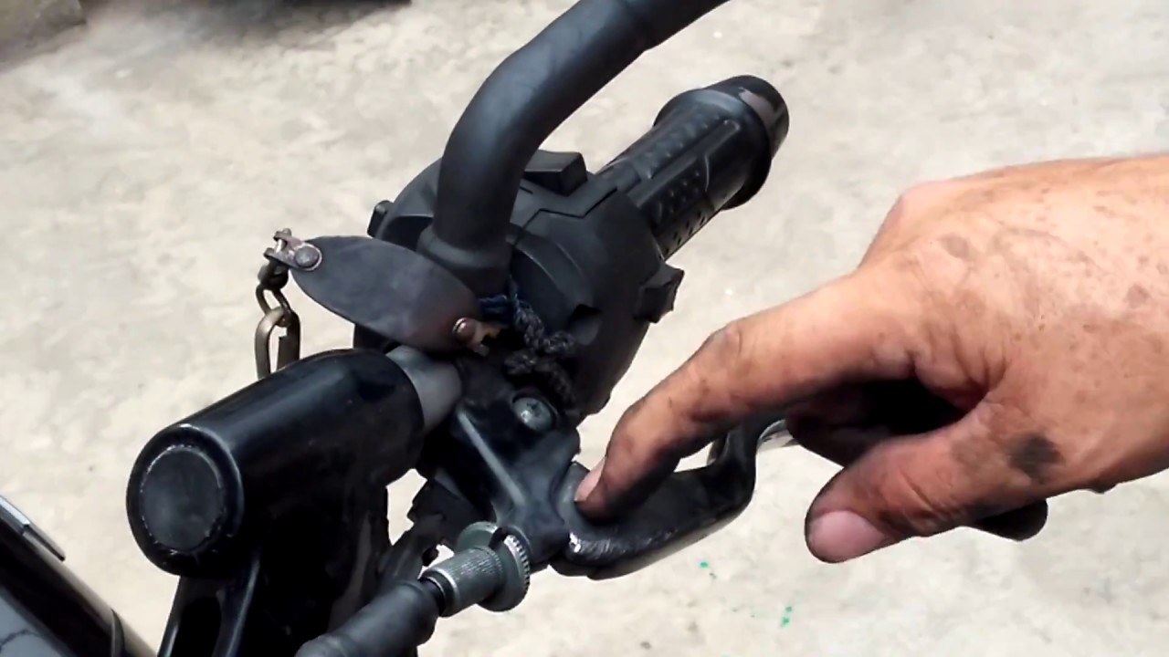 Cómo cambiar el manillar del clutch Motocicleta YouTube