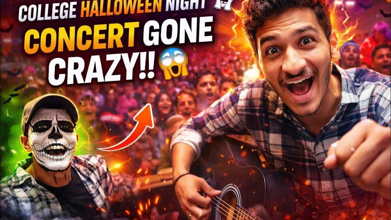 Halloween Concert Gone Crazy 😍 Aur Talwinder Ne Gaya Marathi Gana 🤣😅