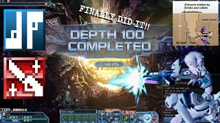 PSO2 Global Final Battle: Space-Time Interstice Depth 100 Gunner/Luster 14:25 (Solo Sodam)