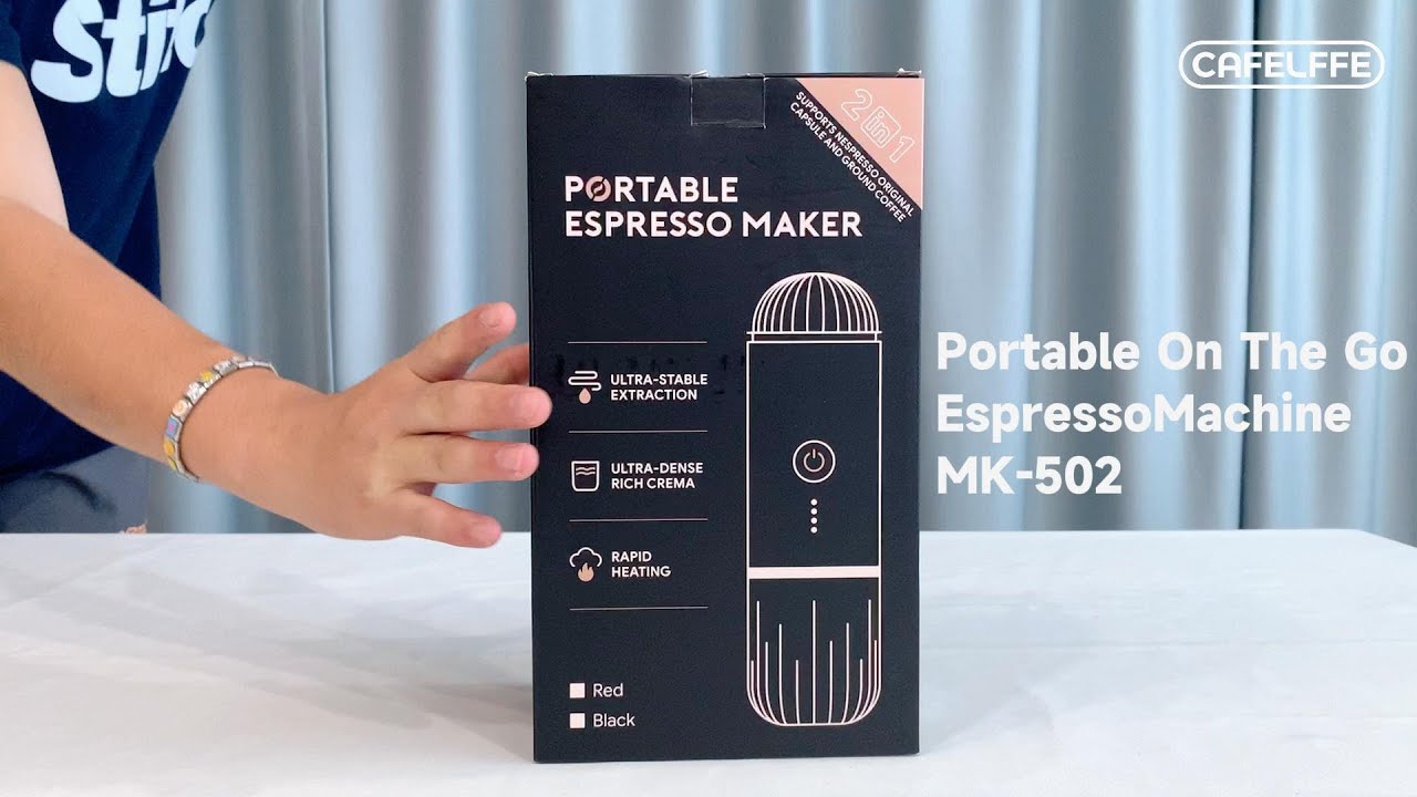 Portable Coffee Machine With 7500mAh Battery | CAFELFFE MK-502
