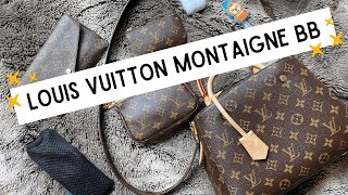 LOUIS VUITTON Montaigne BB Handbag