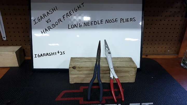 HARBOR FREIGHT vs IGARASHI LONG NEEDLE NOSE PLIERS, INTERESTING COMPARISON!!😲
