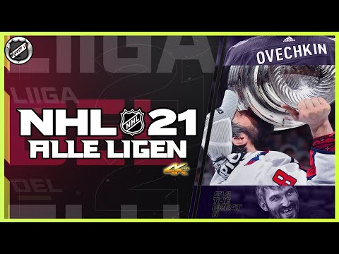 NHL 21 ? Alle Ligen vorgestellt I All Leagues presented ★ 4K