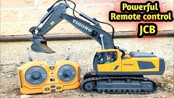 Unboxing Remote Control JCB | Cheapest fully functionable JCB | diy Excavator |