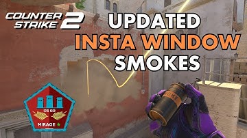 ВСЕ САМЫЕ ПРОСТЫЕ ИНСТА СМОКИ В ОКНО НА MIRAGE! EVERY MIRAGE INSTANT WINDOW SMOKE IN CS2!! NEW! NEW!