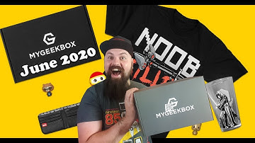 My Geek Box June 2020 Unboxing and Giveaway Reopening