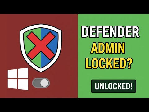 How to Fix: "This Setting is Managed by Your Administrator" (Windows Defender)