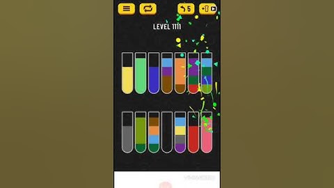 WATER SORT PAZZLE level 1111
