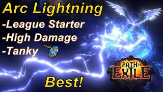 [3.21] The Strongest Arc Lightning Build in Path of Exile (League Starter + All Content!)