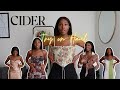 CIDER CLOTHING TRY ON HAUL & REVIEW | Styling Tips + Unique finds