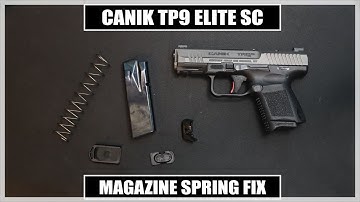 CANIK TP9 ELITE SC | MAGAZINE FOLLOW UP (PROBLEM FIXED!)