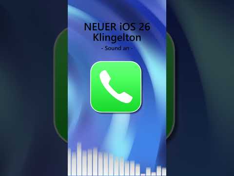 Neuer IOS 26 Klingelton Ios26 Klingelton Iphone