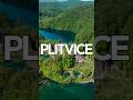 Plitvice Lakes National Park – A UNESCO Wonder in Croatia! #shorts