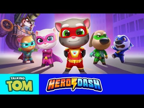 ?⚡ Raccoon Invasion in Talking Tom Hero Dash! (ALL Trailers)