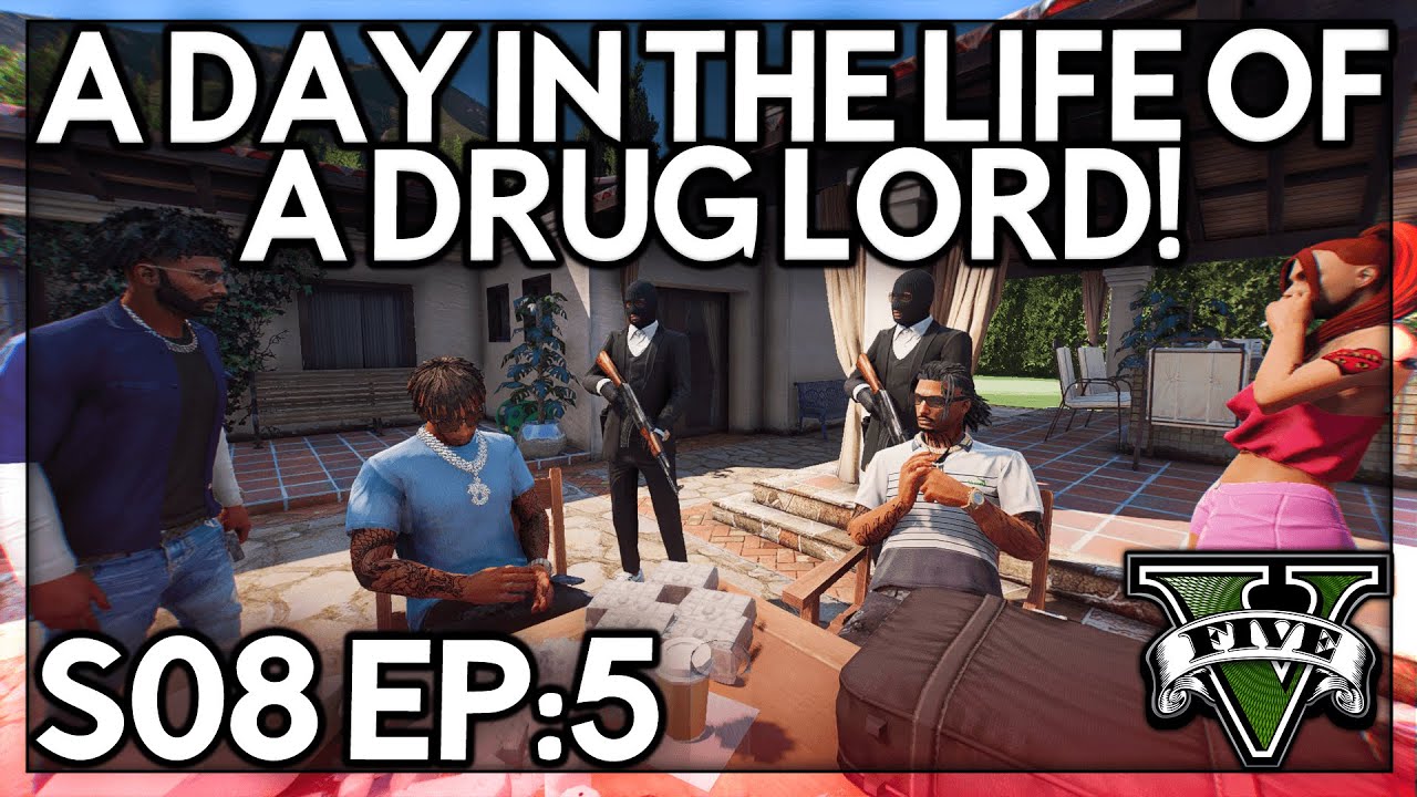 Episode 5: A Day In The Life Of A Drug Lord! | GTA RP | Grizzley World RP (V1) - YouTube