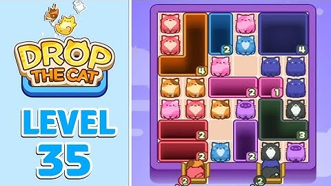 Drop The Cat Level 35 Walkthrough Solution