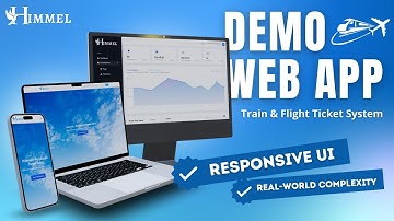 Fullstack Web App Demo | Train & Flight Ticket Booking System with QR & Admin Panel