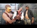 Punishing Dutch And Micah in Red Dead Redemption 2 (Psycho Clown Halloween Special)