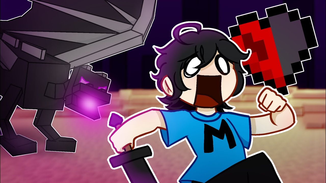 🔥ZERANDO O MINECRAFT COM 1 CORAÇÃO NO HARDCORE!