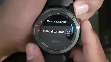 How to Enable or Disable Manual calibration Alti   Barometer on Samsung Gear S3