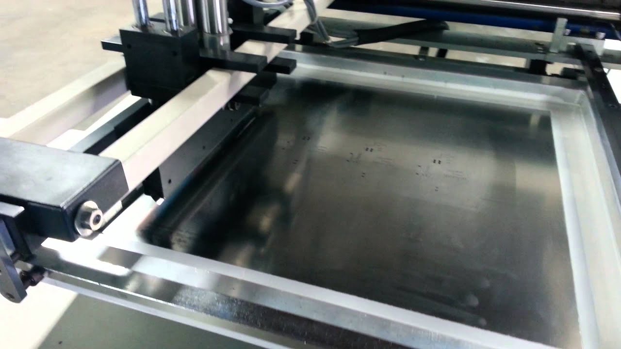 Stencil printer demo YouTube