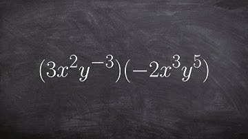 Multiplying two monomials