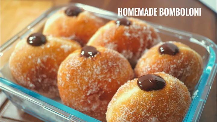 Eggless Nutella Bomboloni - The Ultimate Doughnut Recipe