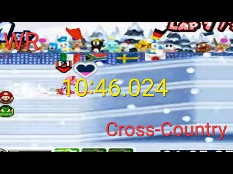 [WR] Cross-Country in 10:46.024 - Mario & Sonic at the Olympic Winter Games (DS)