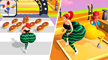 Butt Clash 🍑🥒🌭 Gameplay Walkthrough Part - 03 (Android) All levels