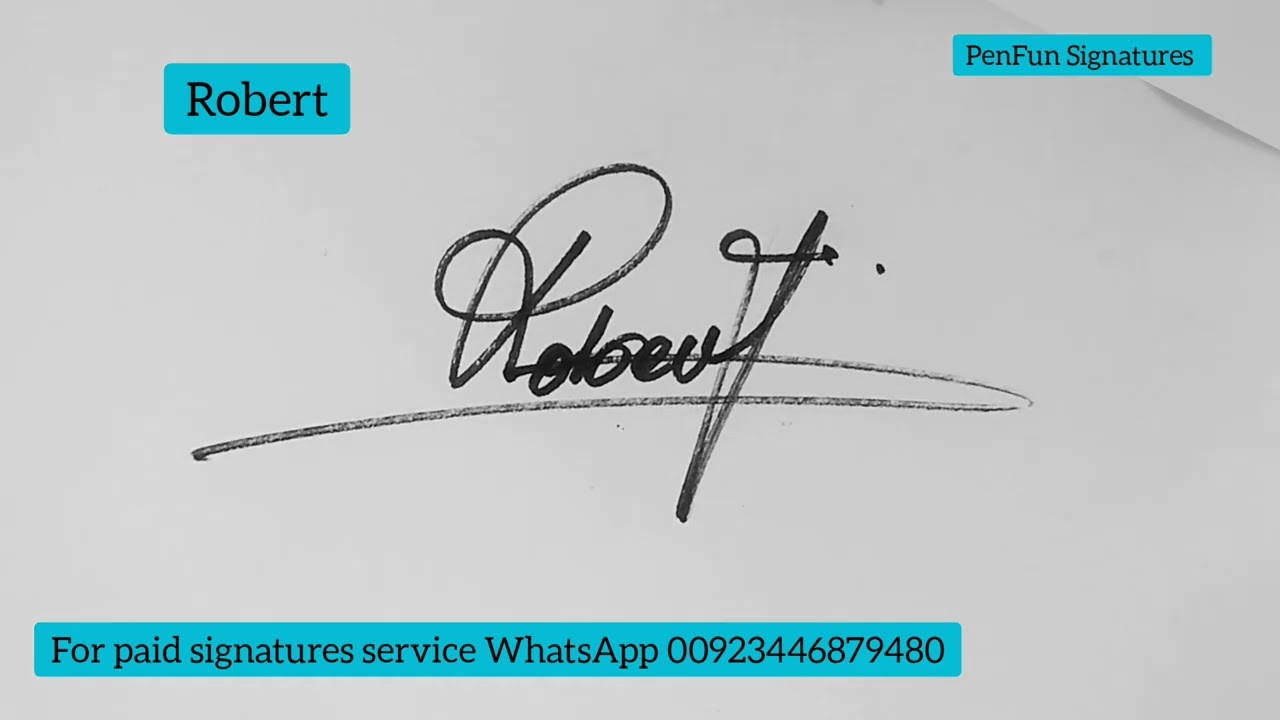 ✍️ Unique & Stylish Handwritten Signatures | Signature Ideas & Tips | Pen Fun Signatures