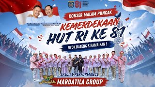 MARDATILA GROUP | EDISI CEK SOUND | HUT RI KE 81 | LAP. BEDAHAN SAWANGAN DEPOK