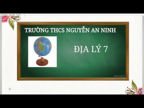 Địa 7–tuần 23