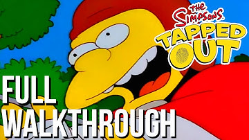 The Simpsons: Tapped Out - Football Nelson - FULL WALKTHROUGH