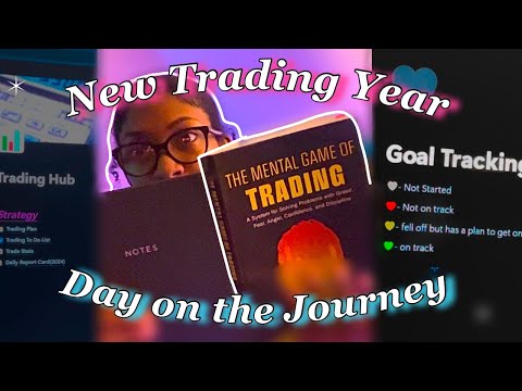 Starting a New Trading Year, Goal Setting, Content Planning| Trader’s day on the Journey thumbnail