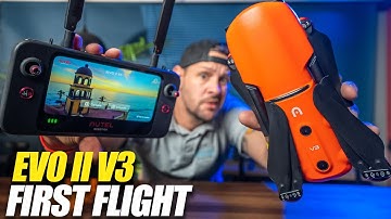 Autel Evo II V3 First Flight | Better Transmission ?