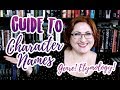 How To Name Your Book Characters