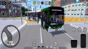 Articulated Bus City Driver | Proton Bus Simulator Urbano Android Gameplay