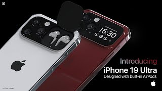 Future iPhone 19 Pro with Builtin AirPods | Apple  (Concept Trailer)