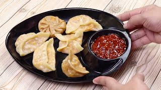 Paneer Momos in a pan | Paneer Momos | Veg Momos Recipe | Cheese Momos | KabitasKitchen