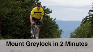 Biking to the Top: Mount Greylock in 2 Minutes