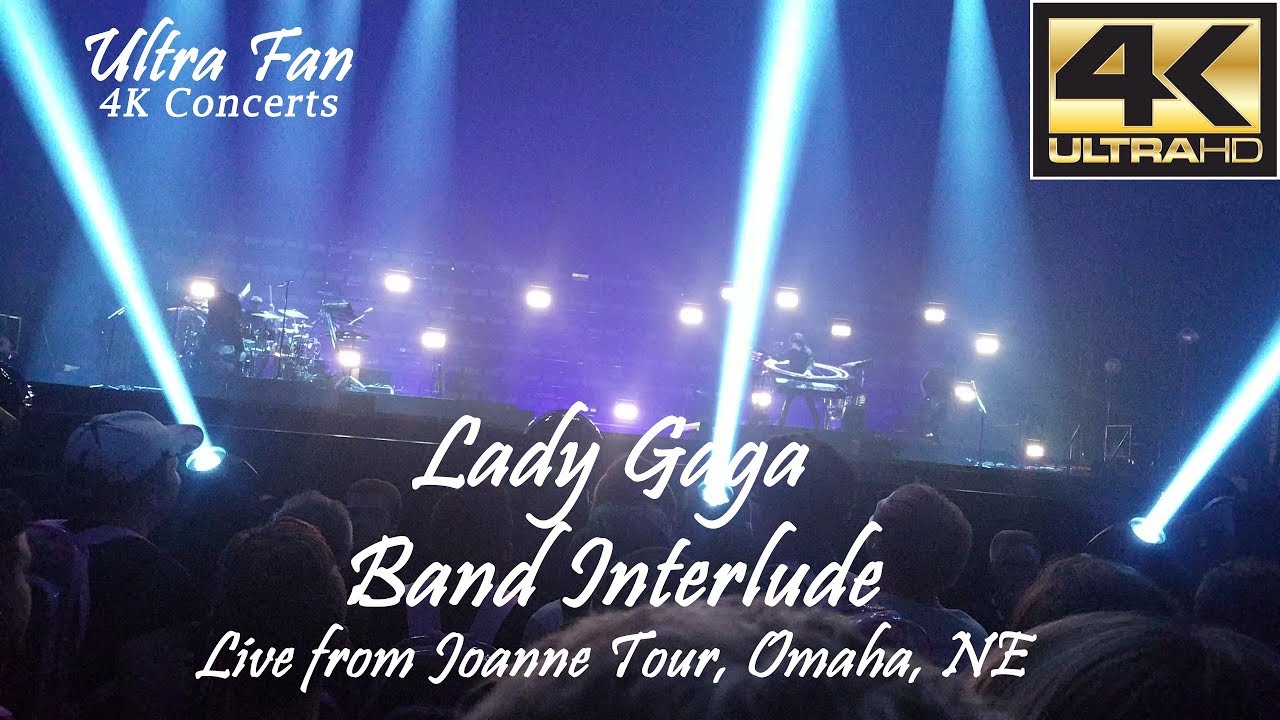 Lady Gaga Band Interlude Live from Joanne Tour Omaha, NE
