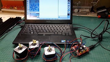 test Arduino Uno + CNC shield V3 avec EstlCAM