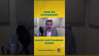 How big government makes partisanship worse, with Professor Antony Davies.