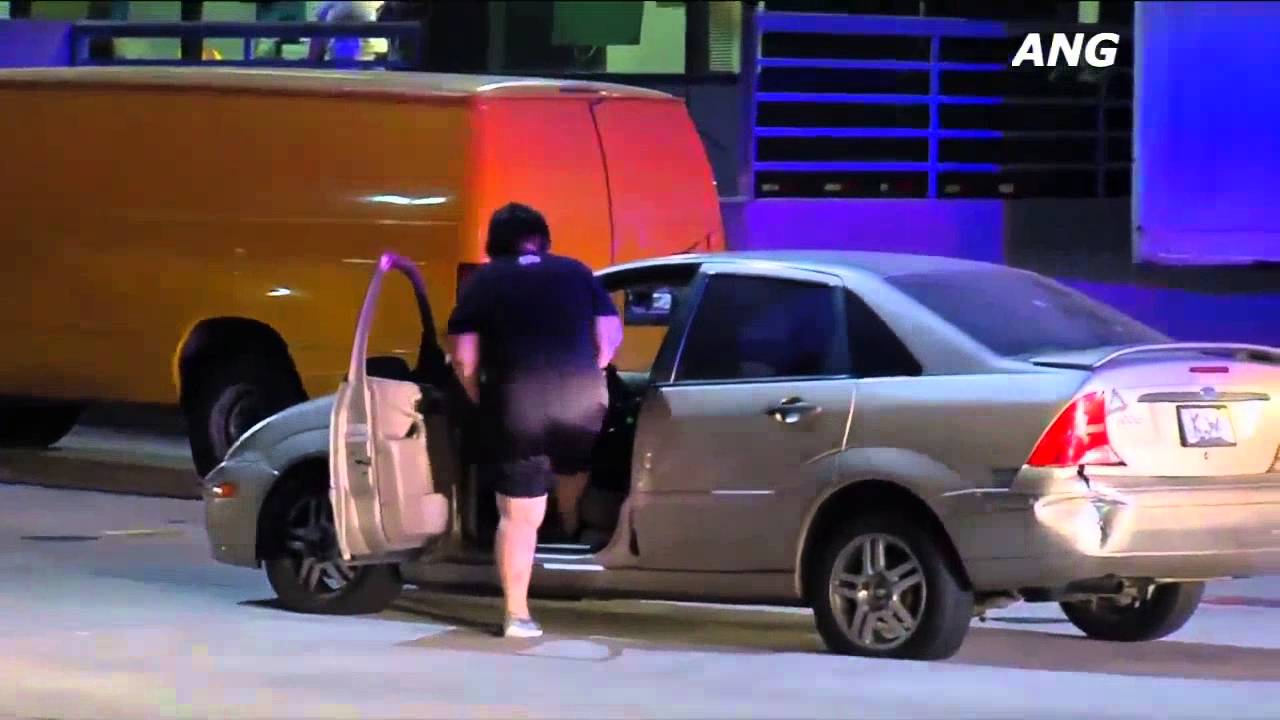 Obese Female Suspect Gets Out and Starts Dancing After High-Speed Chase ...