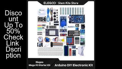ELEGOO Mega R3 Project The Most Complete Ultimate Starter Kit with TUTORIAL Compatible with Arduino