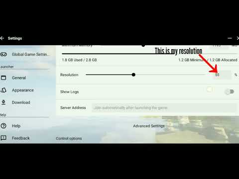 My HMCL PE setting