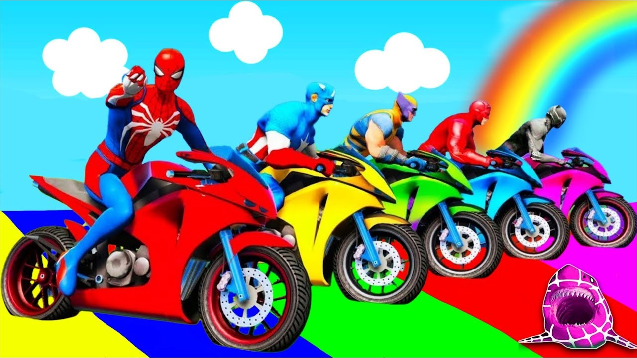 الرجل العنكبوت انقاذ باتمان Spider-Man Rescue batman vs iron man vs venom funny Game GTA 5 superhero